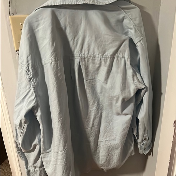 Light Blue Button-Up Shirt - Picture 3 of 4